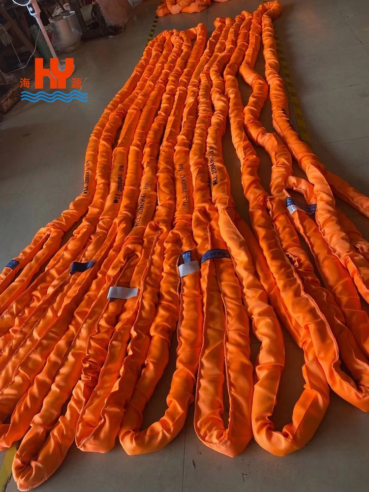 海源柔性吊装带 以合成纤维之力，安全呵护每一份重托